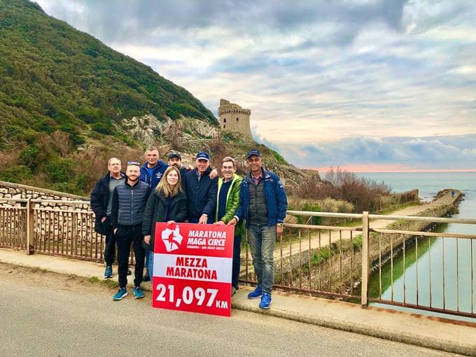 Gran Premio della Pedagna! Pronti per il ristoro del 21° km alla Maratona Maga Circe