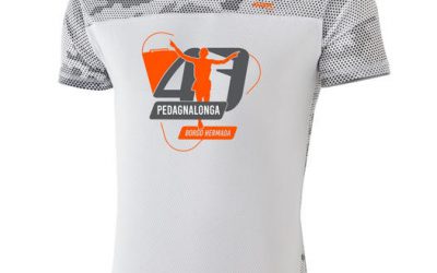 Vi presentiamo #P47 la maglia dei partecipanti alla corsa podistica di 21 km della Pedagnalonga di Borgo Hermada